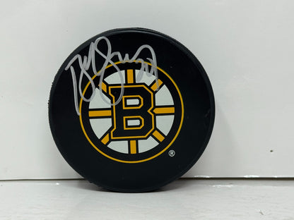 Bob Sweeney Boston Bruins Signed NHL Autograph Puck Silver Auto