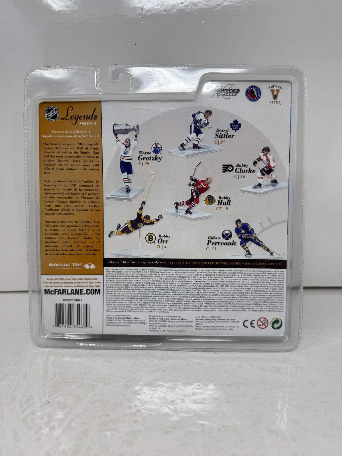 McFarlane NHL Bobby Orr Boston Bruins Legends Series 4 Figure