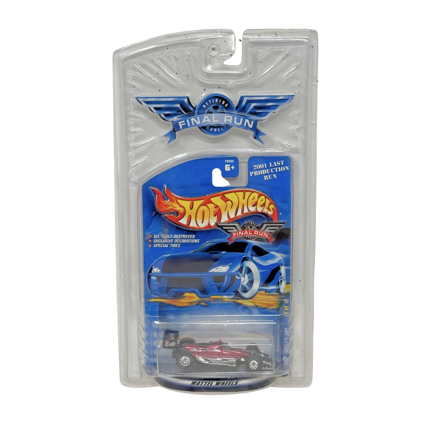 Hot Wheels 2001 Final Run Hot Wheels 500 1:64 Diecast