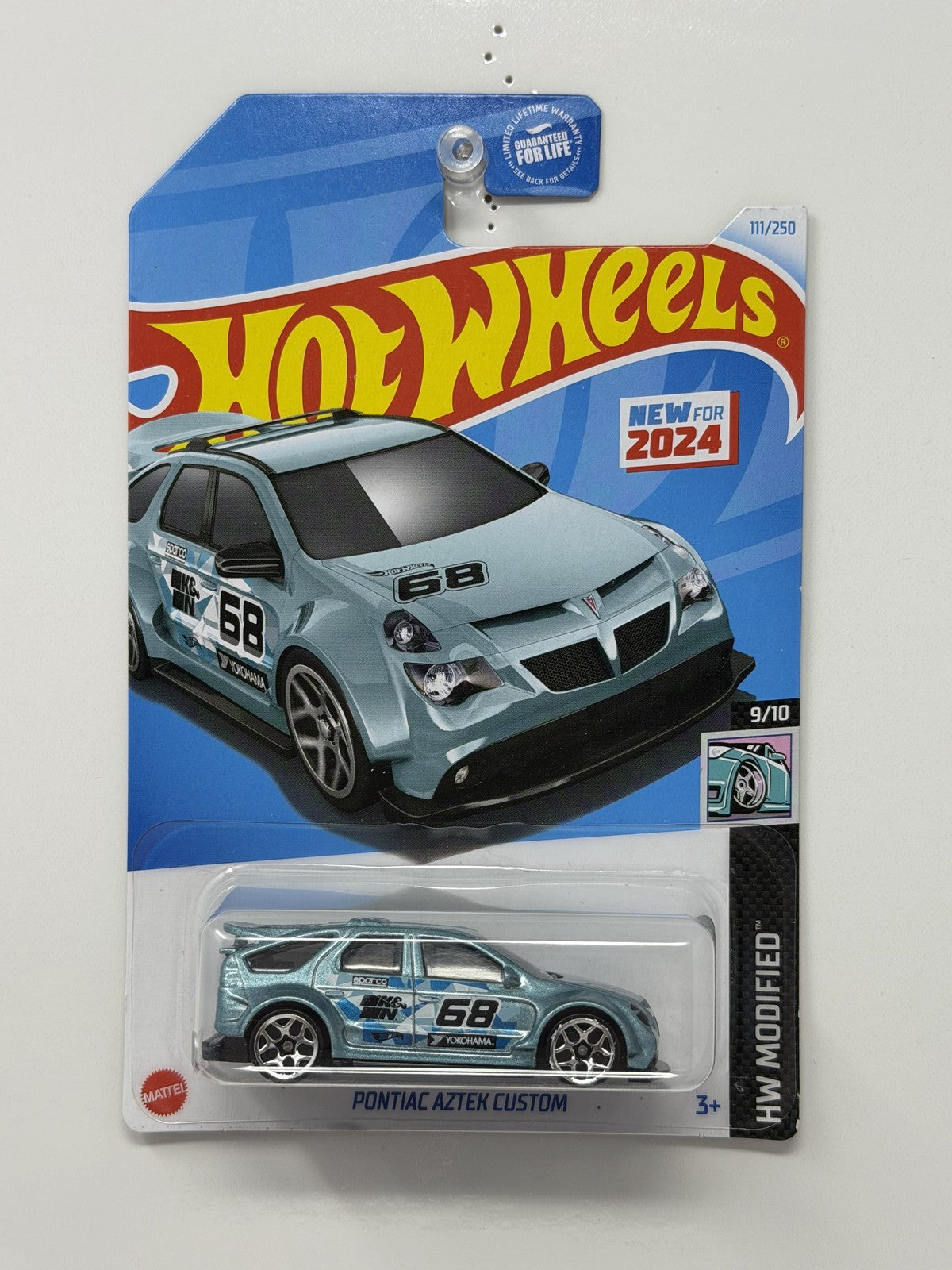 Hot Wheels HW Modified Pontiac Aztek Custom 1:64 Diecast Blue U.S. Card