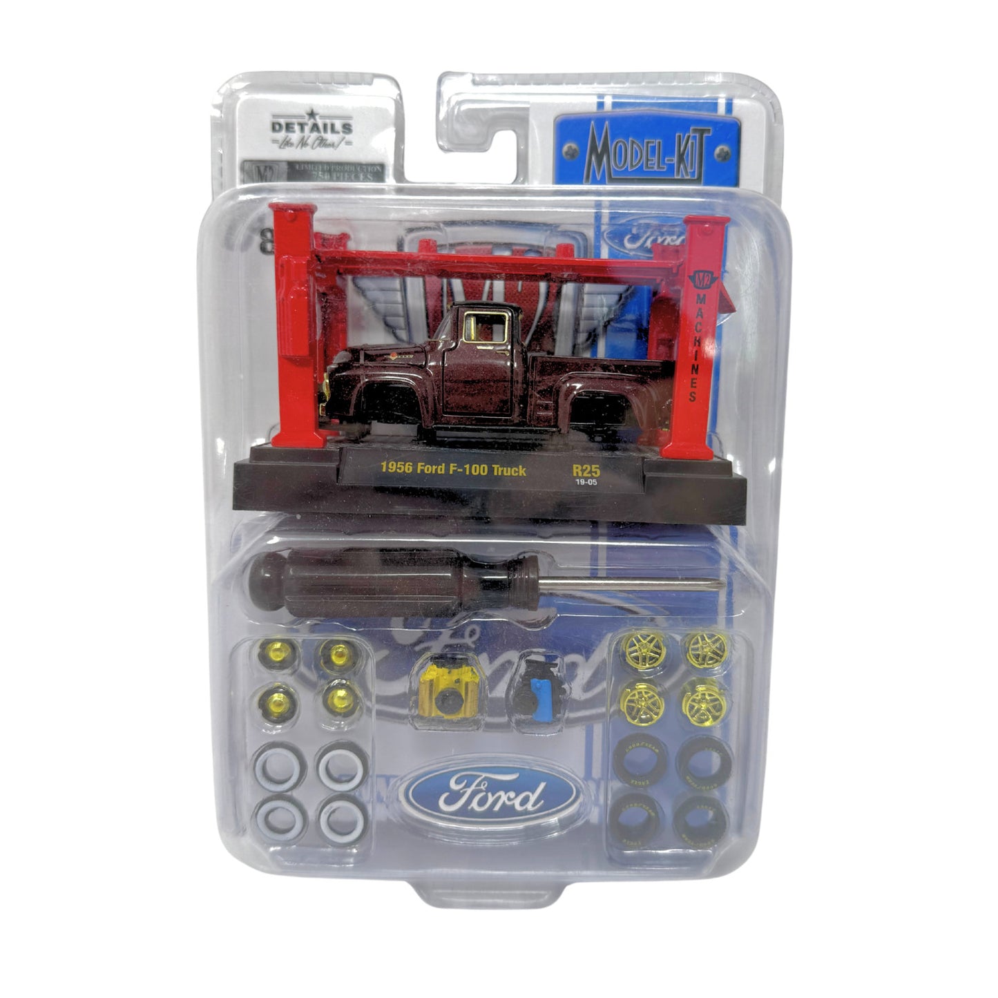 M2 Machines Model-Kit 1956 Ford F-100 Truck CHASE 1:64 Diecast