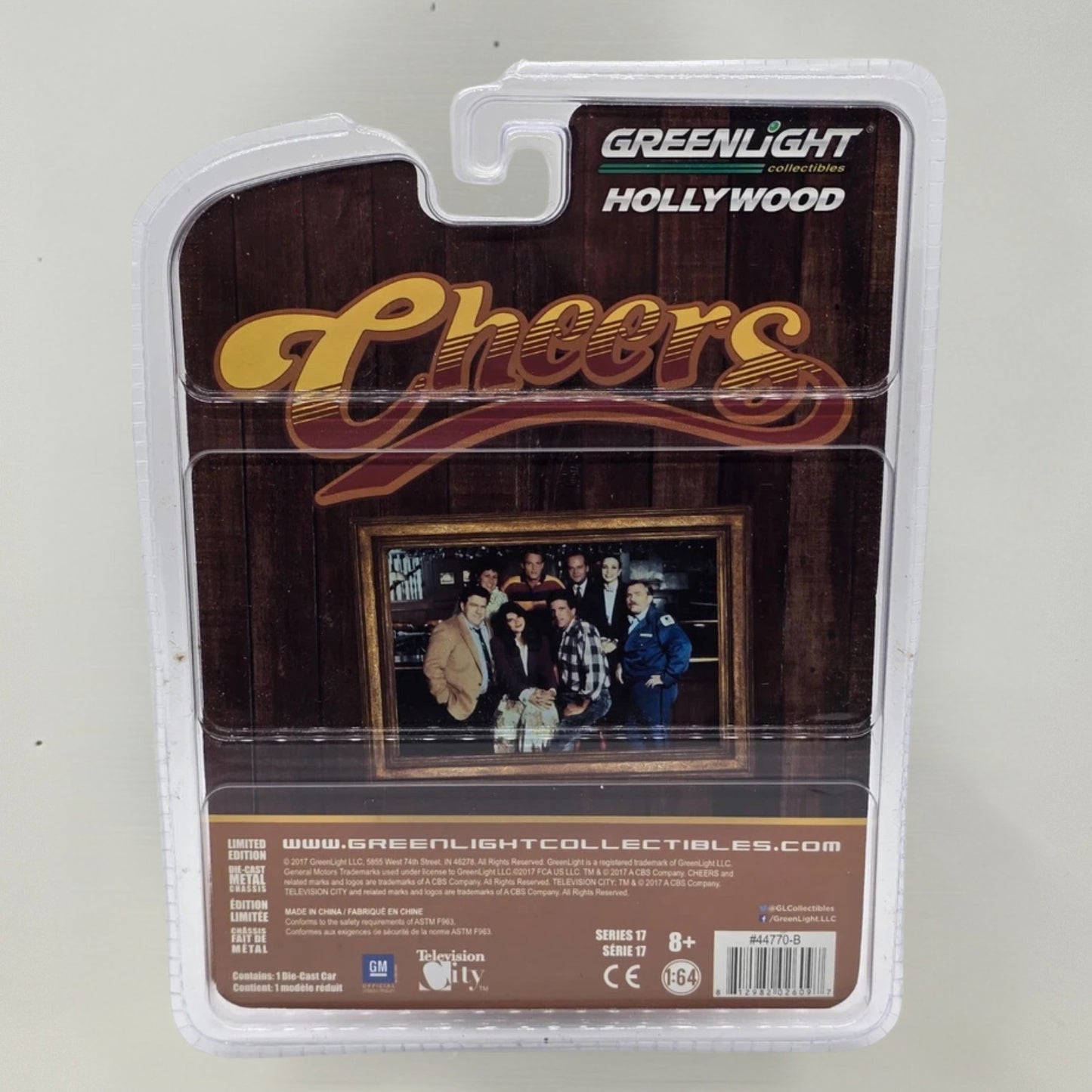 Greenlight Hollywood Cheers 1967 Chevrolet Corvette CHASE 1:64 Diecast