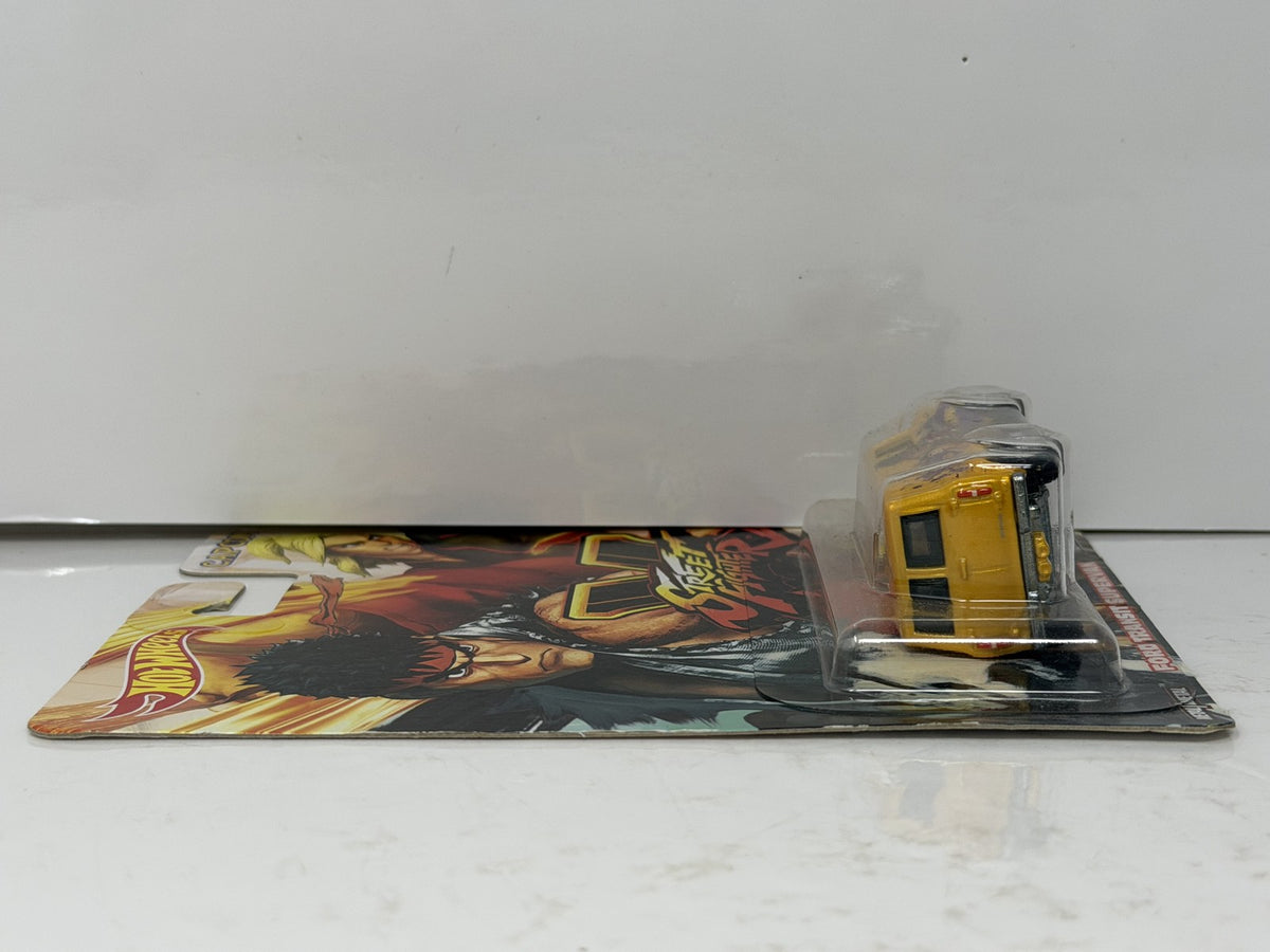 Hot Wheels Street Fighter V Ford Transit Supervan 1:64 Diecast Real Riders