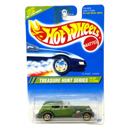Hot Wheels 1995 Treasure Hunt Series Classic Caddy 1:64 Diecast Green