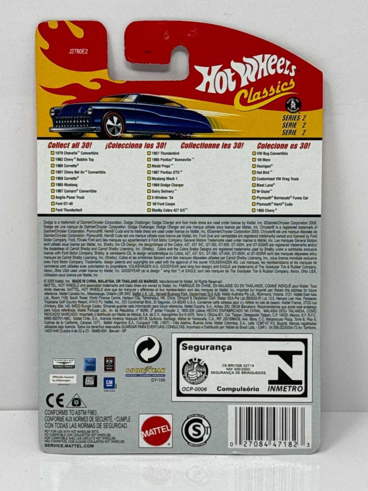 Hot Wheels Classics Hot Bird Series 2 Green 1:64 Diecast