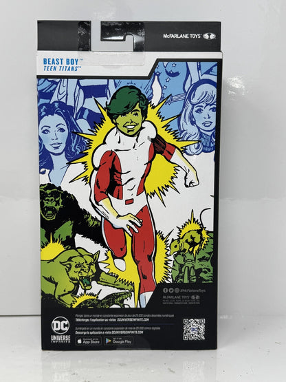 McFarlane DC Multiverse Teen Titans Beast Boy Gold Label Action Figure