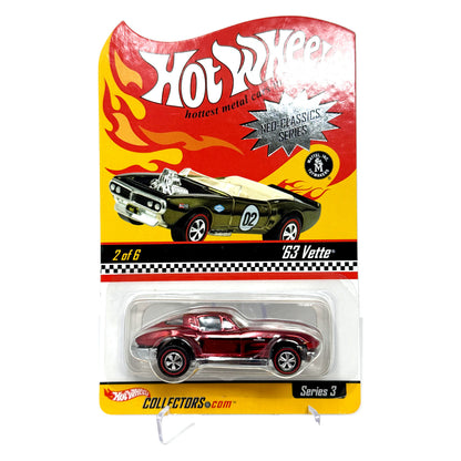 Hot Wheels Neo-Classics 1963 Corvette Series 3 1:64 Diecast 3410/10500