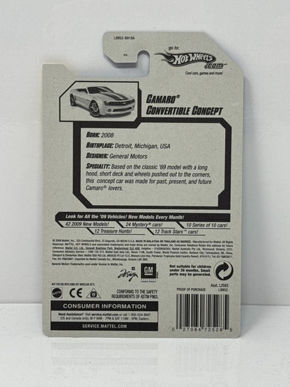 Hot Wheels New Models Chevy Camaro Concept 1:64 Diecast Factory Sealed White