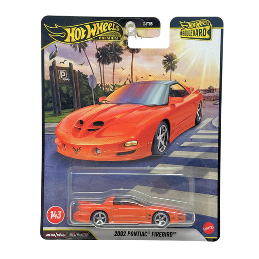 Hot Wheels Premium Boulevard #143 2002 Pontiac Firebird 1:64 Diecast