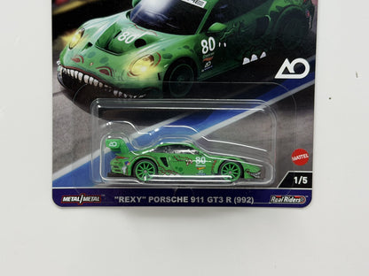 Hot Wheels Premium Race Day REXY Porsche 911 GT3 R (992) 1:64 Diecast