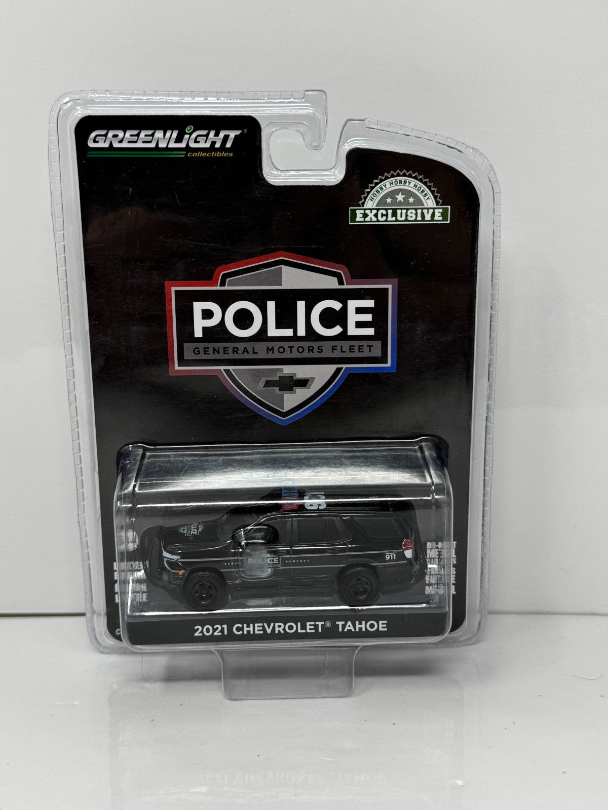 Greenlight Police General Motors Fleet 2021 Chevrolet Tahoe 1:64 Diecast