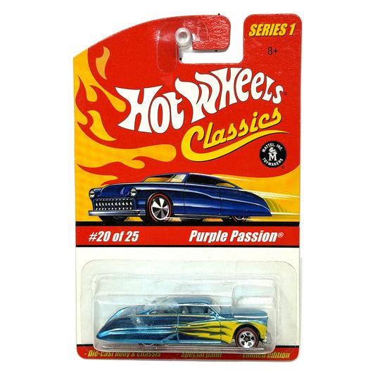 Hot Wheels Classics Series 1 Purple Passion 1:64 Diecast Ice Blue