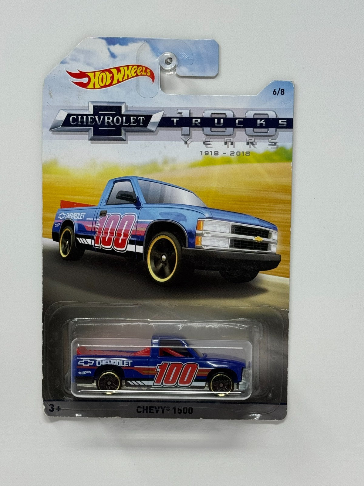 Hot Wheels Chevrolet Trucks 100 Years Chevy 1500 1:64 Diecast