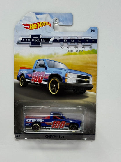 Hot Wheels Chevrolet Trucks 100 Years Chevy 1500 1:64 Diecast