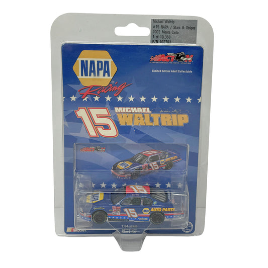 Action Nascar #15 Michael Waltrip NAPA Stars & Stripes Monte Carlo 1:64 Diecast
