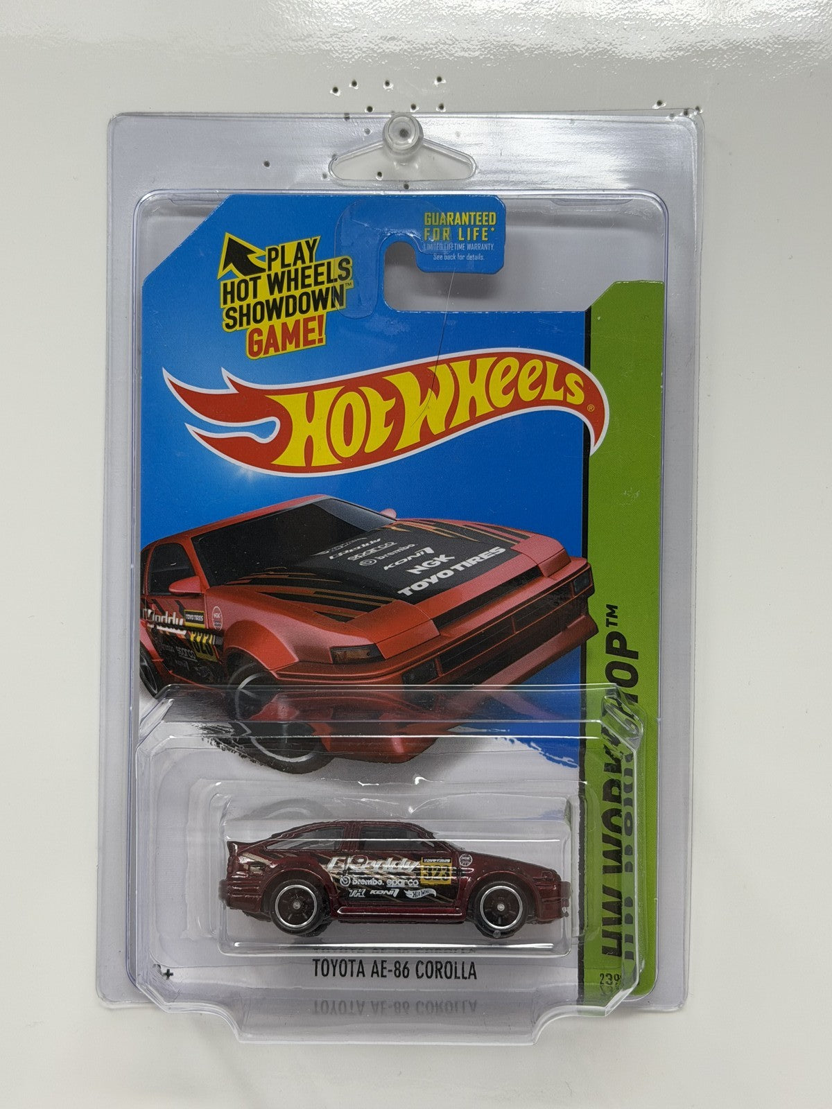 Hot Wheels Super Treasure Hunt Toyota AE-86 Corolla Workshop 1:64 Diecast STH