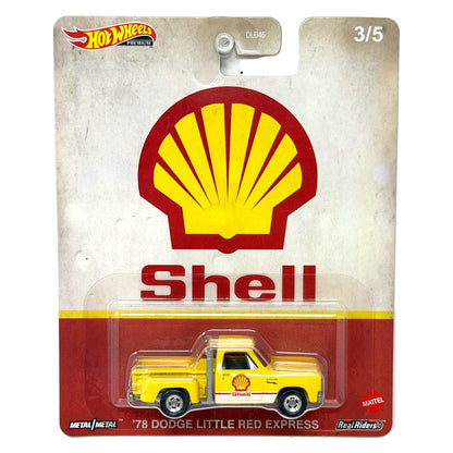 Hot Wheels Premium Shell 1978 Dodge Little Red Express 1:64 Diecast
