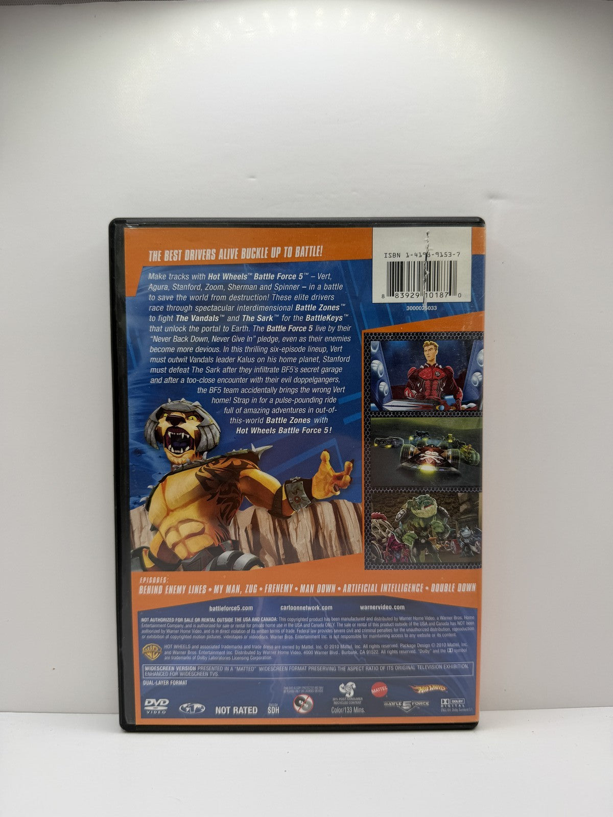 Hot Wheels Battle Force 5 Season 1 Volume 2 (DVD) Animation