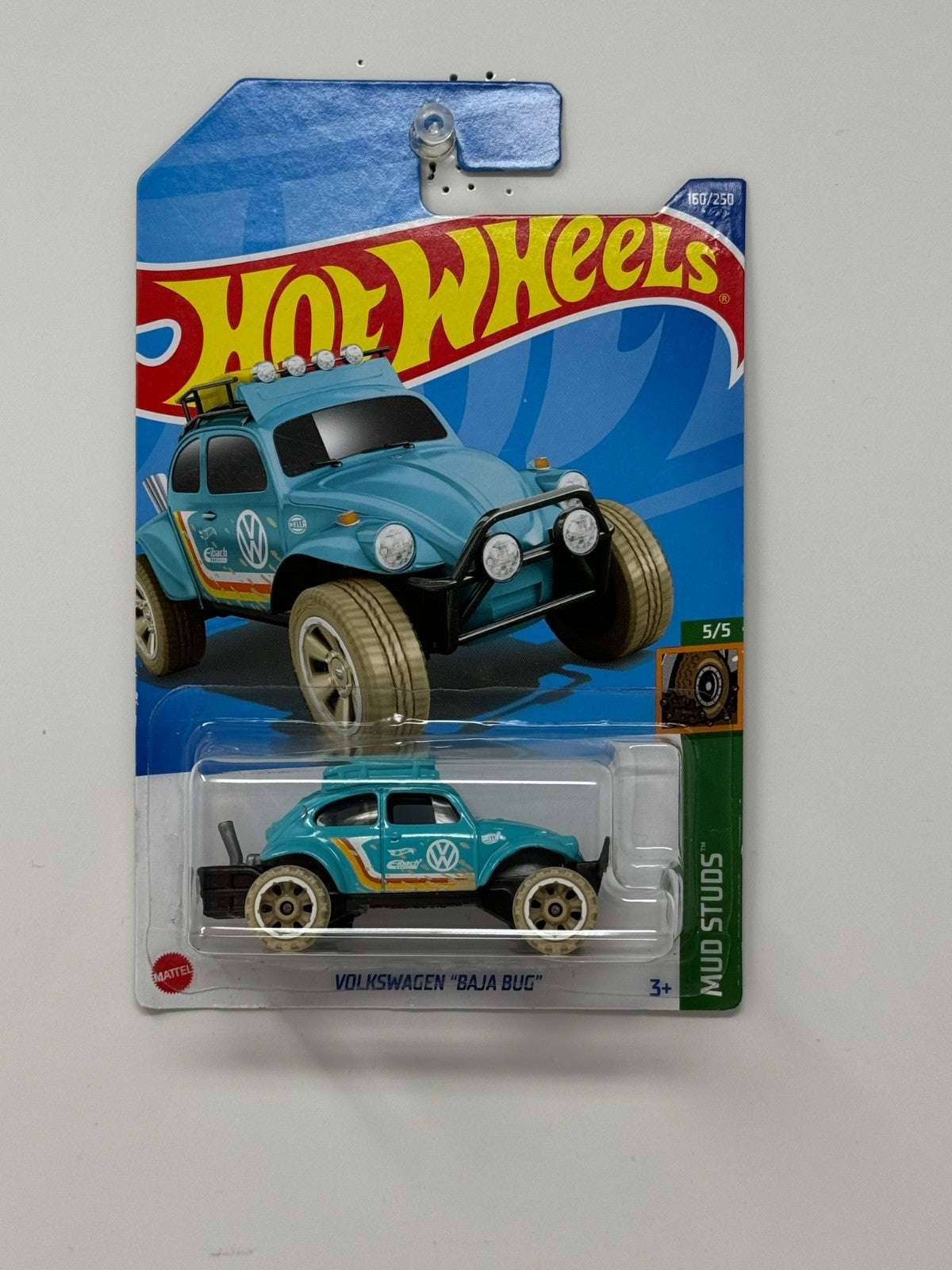 Hot Wheels Mud Studs Volkswagen Baja Bug 1:64 Diecast