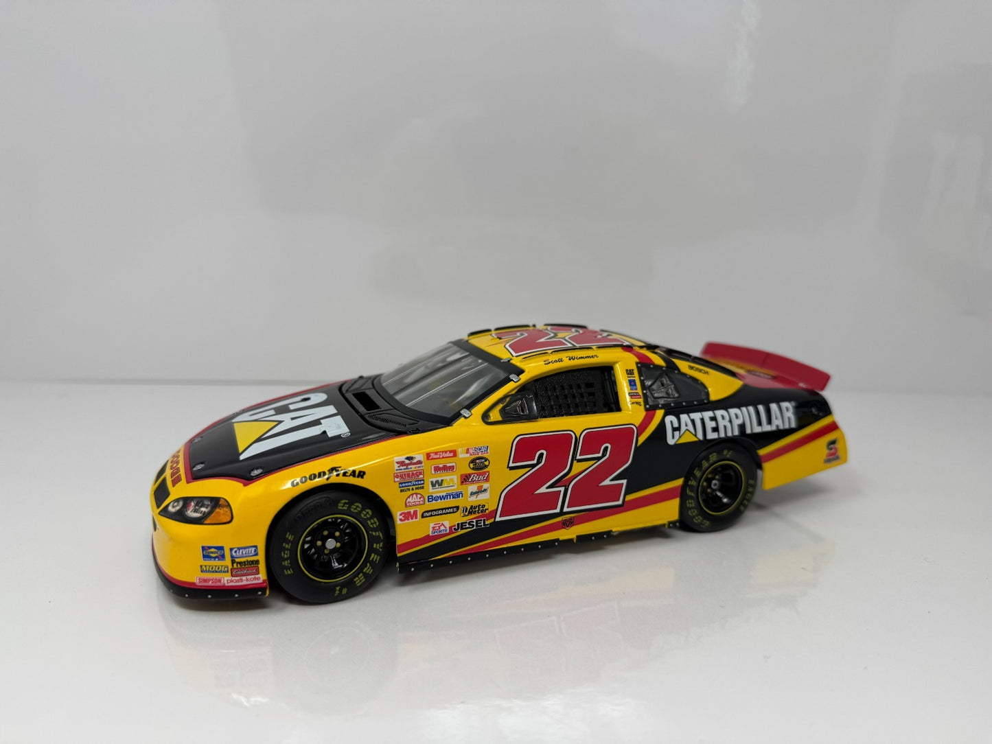 Team Caliber NASCAR Scott Wimmer #22 CAT 2004 Dodge 1:24 Diecast