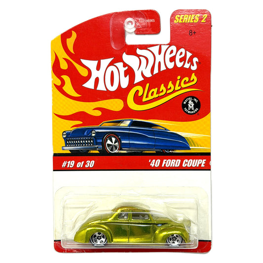 Hot Wheels Classics Series 2 1940 Ford Coupe 1:64 Diecast Antifreeze