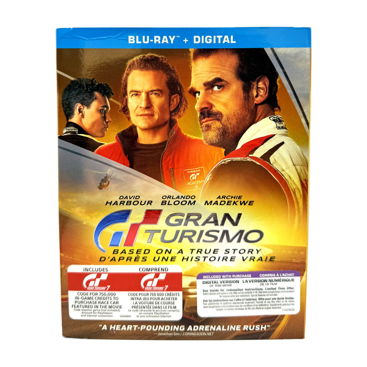 Gran Turismo (Blu-ray) David Harbour Action