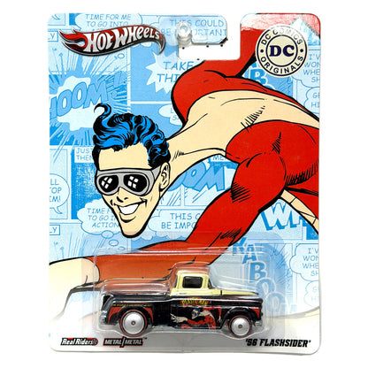 Hot Wheels DC Originals Plastic Man 1956 Flashsider 1:64 Diecast Real Riders