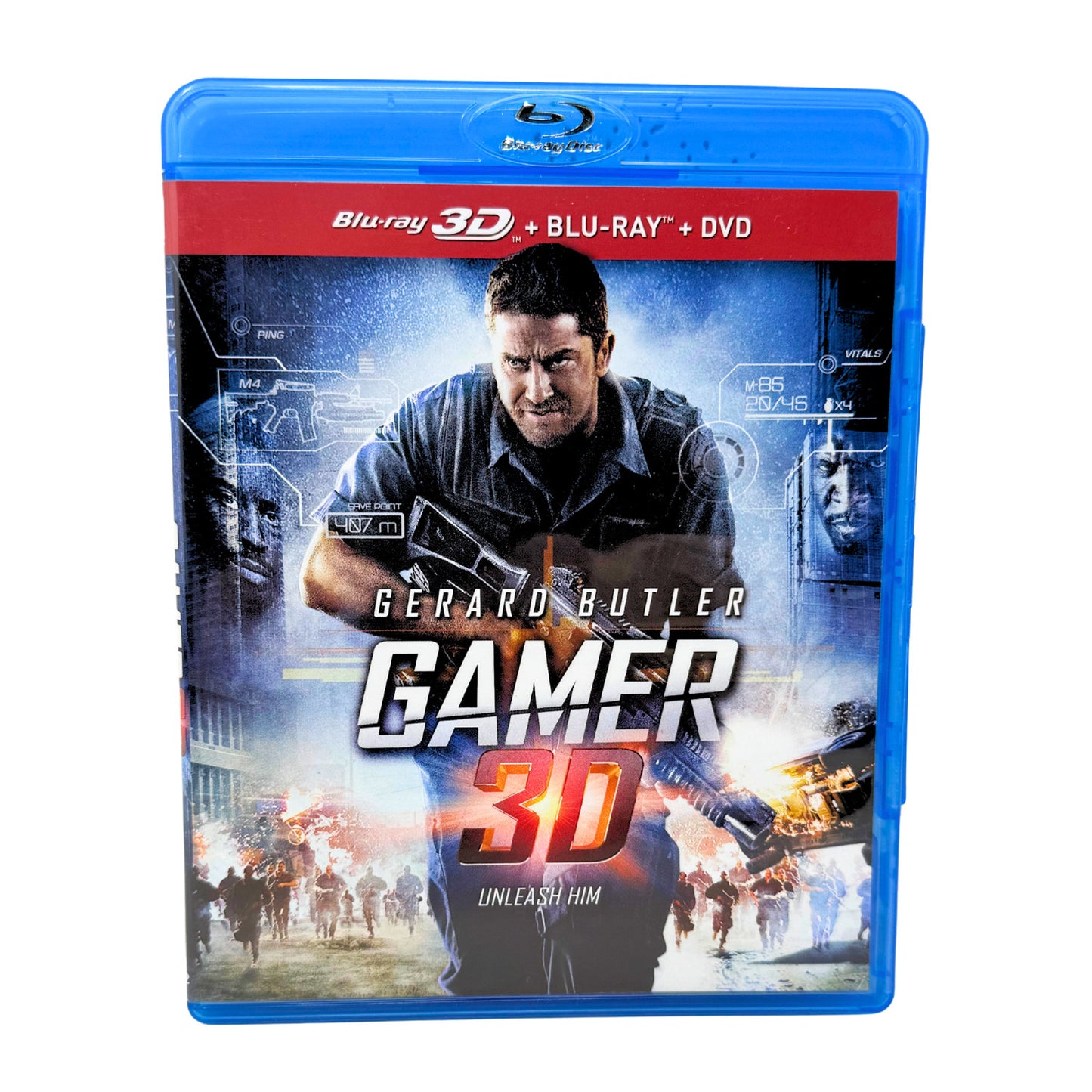 Gamer (3D Blu-ray) Gerard Butler Sci-Fi Action Thriller