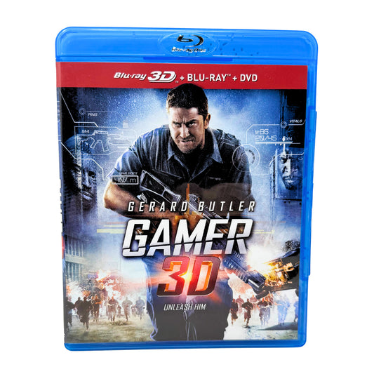 Gamer (3D Blu-ray) Gerard Butler Sci-Fi Action Thriller