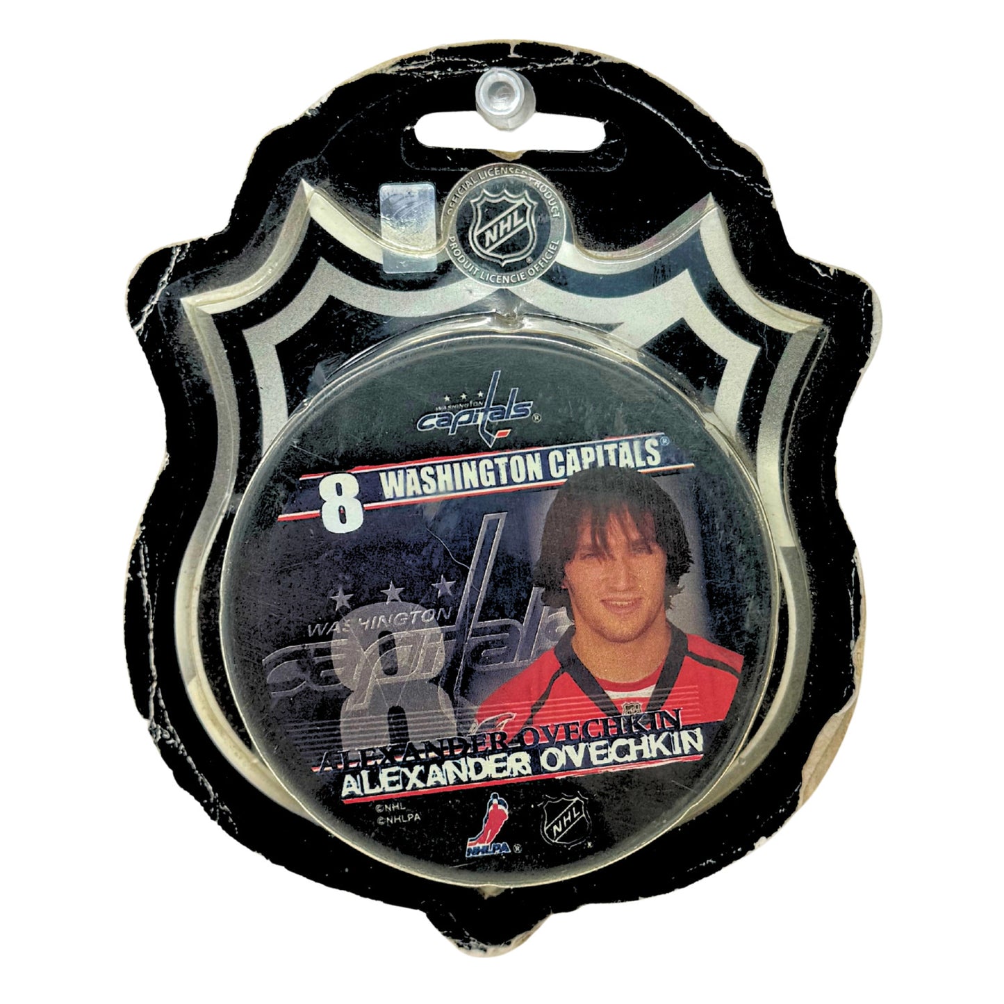 Alexander Ovechkin #8 Washington Capitals Official NHL Player Photo Hockey Puck
