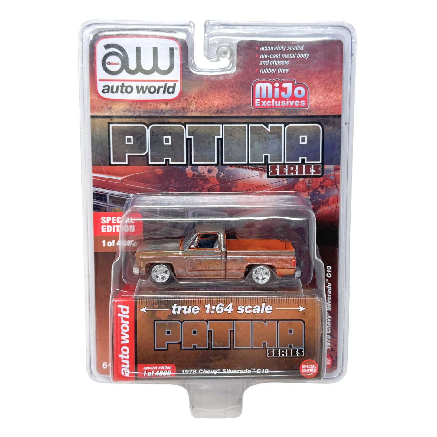 Auto World Patina Series 1978 Chevrolet Silverado C10 1:64 Diecast
