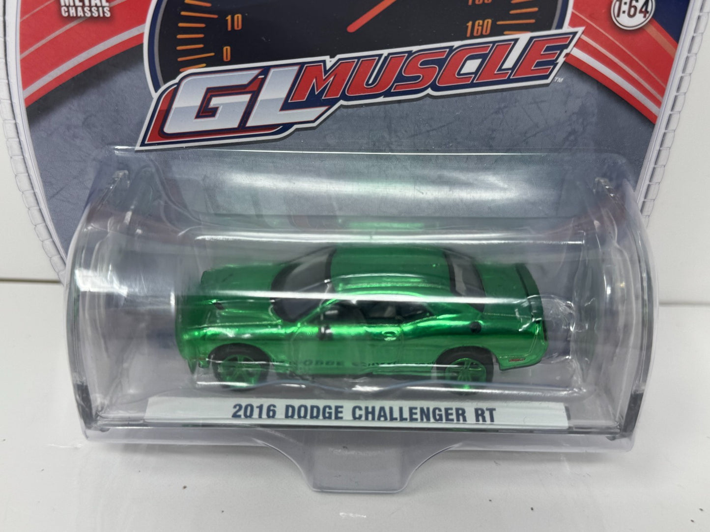 Greenlight GL Muscle 2016 Dodge Challenger RT CHASE 1:64 Diecast