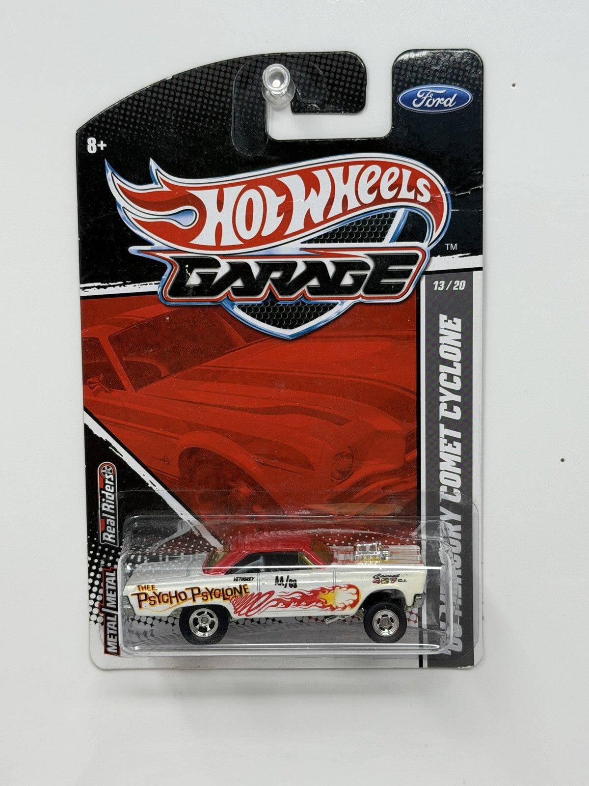 Hot Wheels Garage 1965 Mercury Comet Cyclone 1:64 Diecast Real Riders