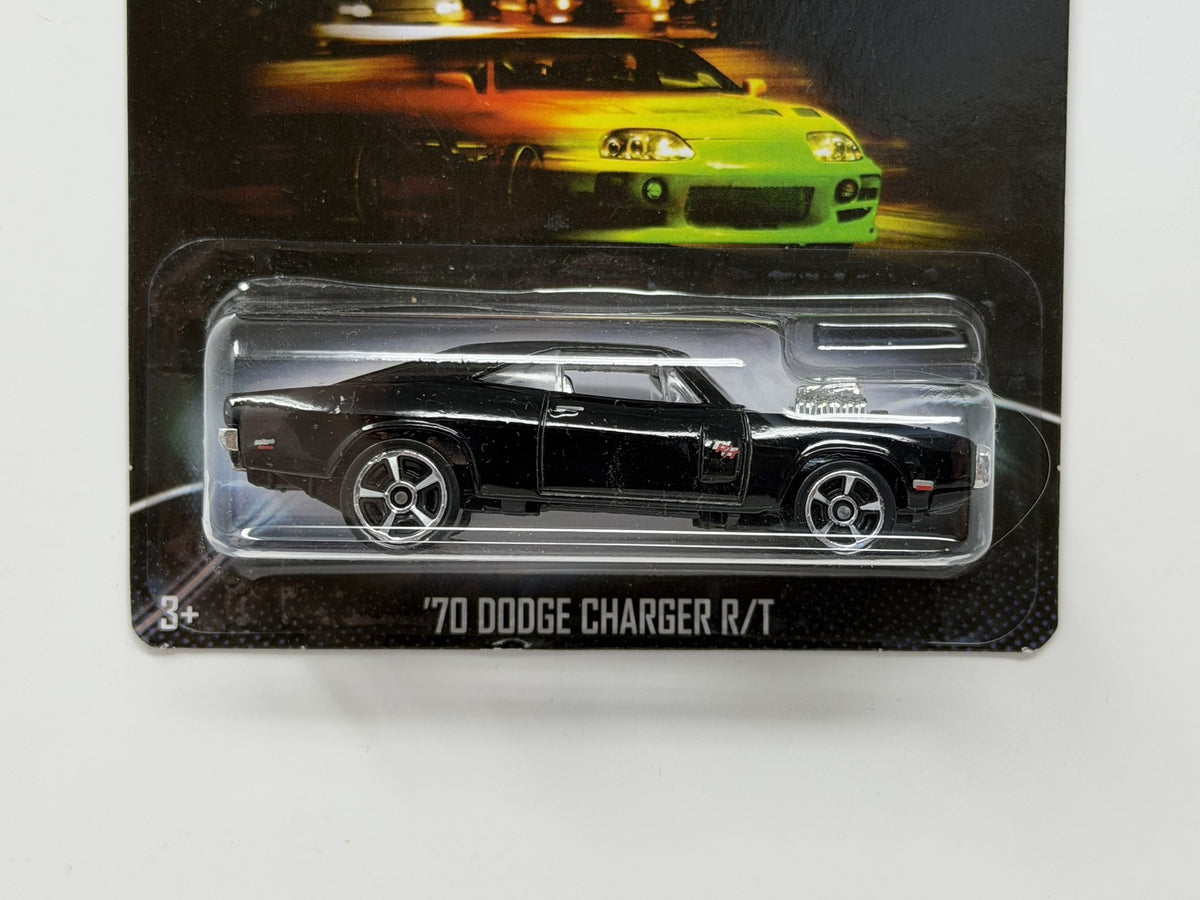 Hot Wheels Fast & Furious 1970 Dodge Charger R/T 1:64 Diecast Black