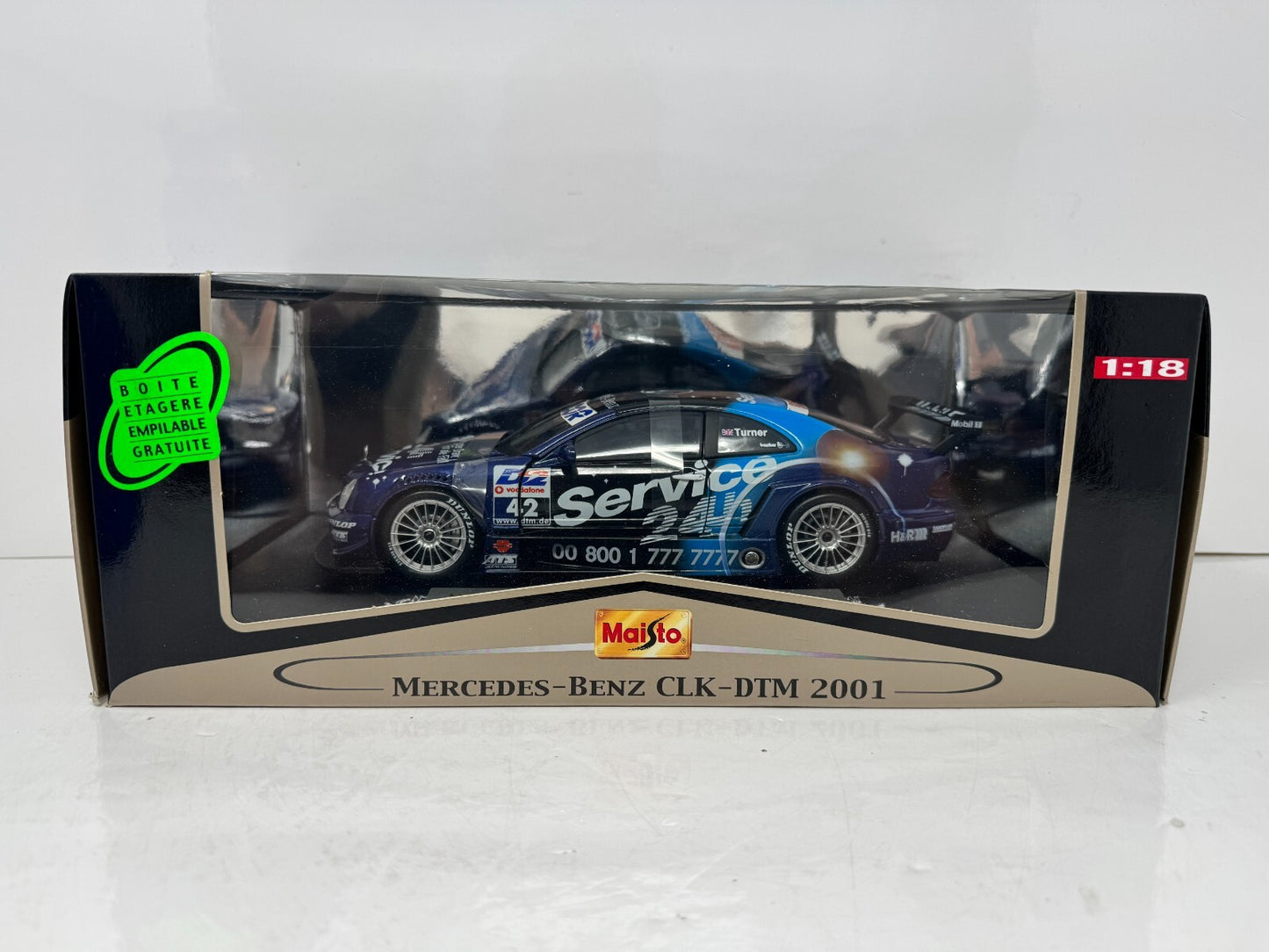 Maisto GT Racing Service 24 h AMG-Mercedes 1:18 Diecast
