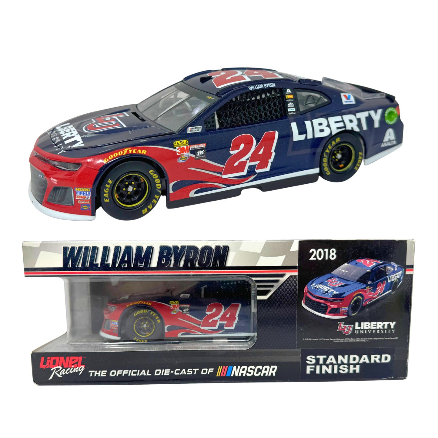 Lionel NASCAR William Byron #24 Liberty University 2018 Chev Camaro 1:24 Diecast