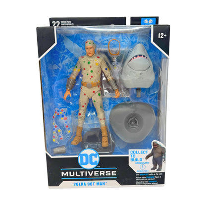 McFarlane DC Multiverse Suicide Squad Polka Dot Man Figure w/ King Shark BAF