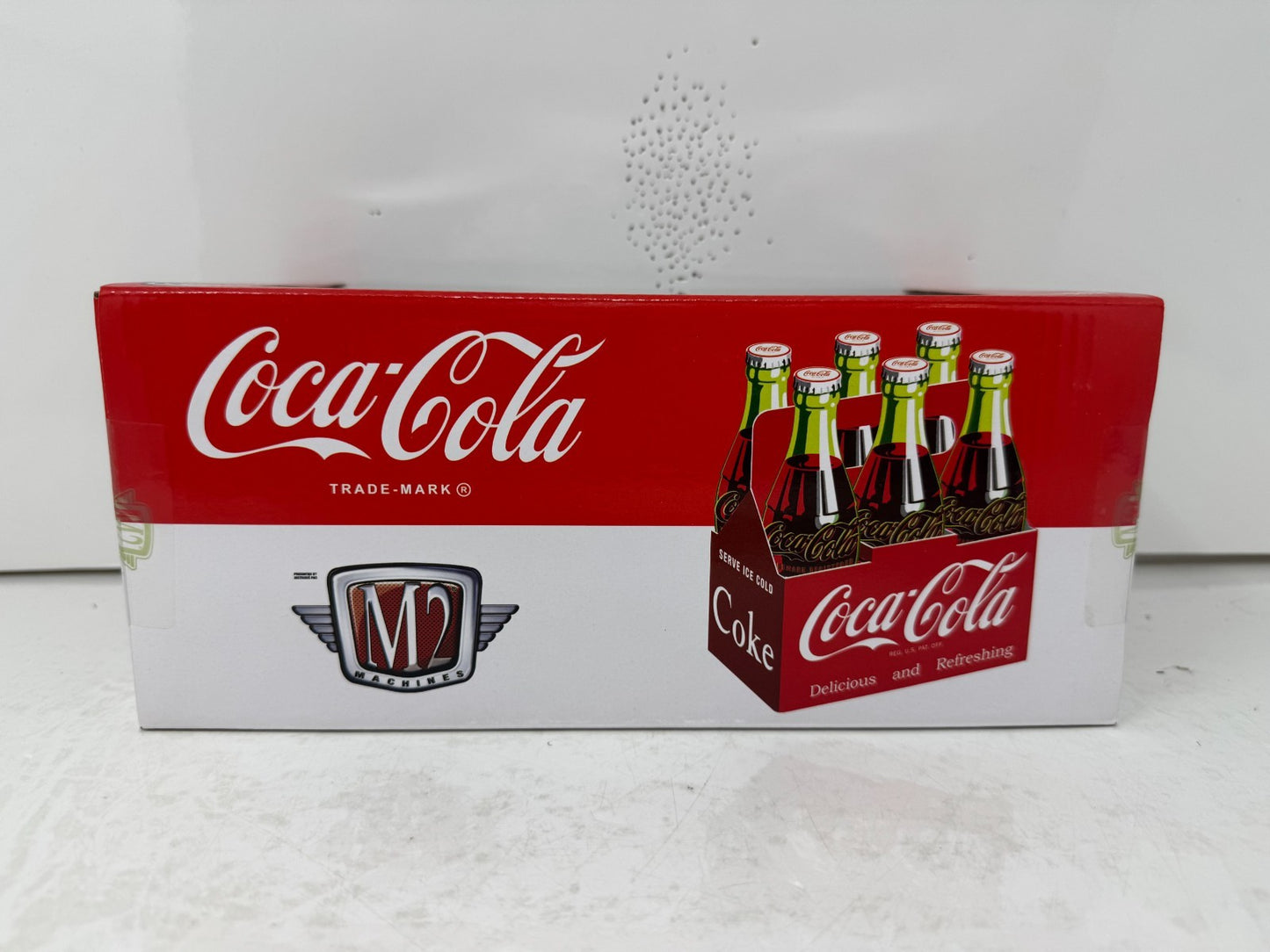 M2 Machines 1957 Chevrolet Bel Air Hardtop Coca-Cola 1:24 Diecast