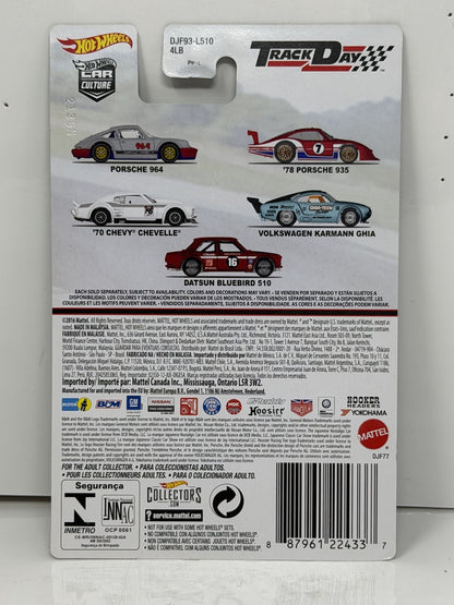 Hot Wheels Track Day Porsche 964 1:64 Diecast Real Riders