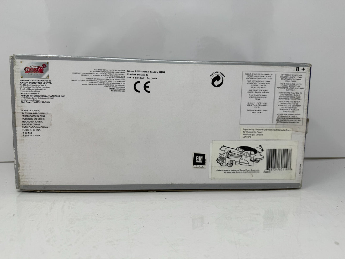 Anson Classic 1947 Cadillac Series 62 1:18 Diecast