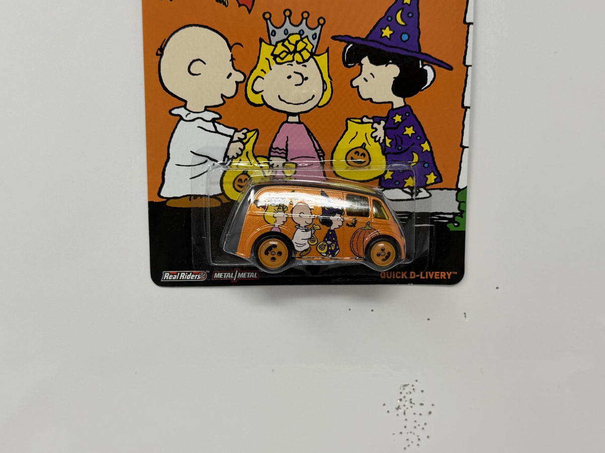 Hot Wheels Peanuts Quick D-Livery 1:64 Diecast Real Riders