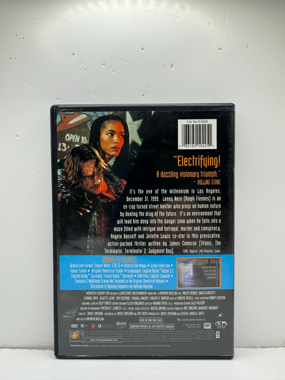 Strange Days (DVD) Ralph Fiennes SciFi