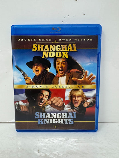 Shanghai Noon / Shanghai Knights (Blu-ray) Jackie Chan Action Comedy