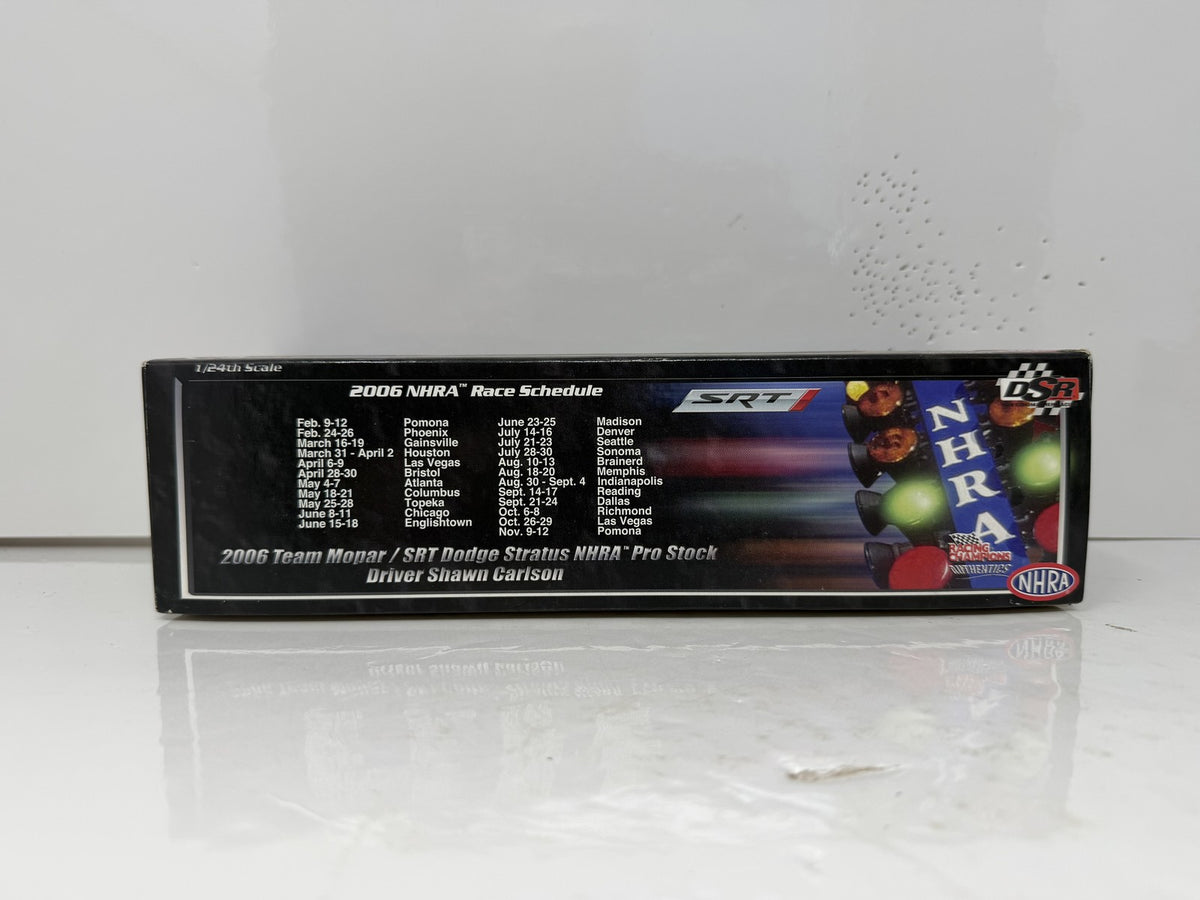 Racing Champions NHRA Shawn Carlson 2006 Dodge Stratus Pro Stock 1:24 Diecast