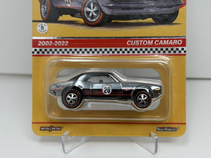 Hot Wheels RLC Red Line Club 2002-2022 Custom Camaro 1:64 Diecast