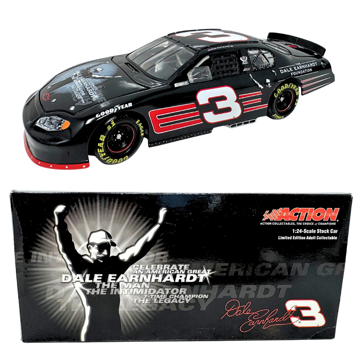 Action Nascar #3 Dale Earnhardt Sr. Foundation 2003 Monte Carlo 1:24 Diecast