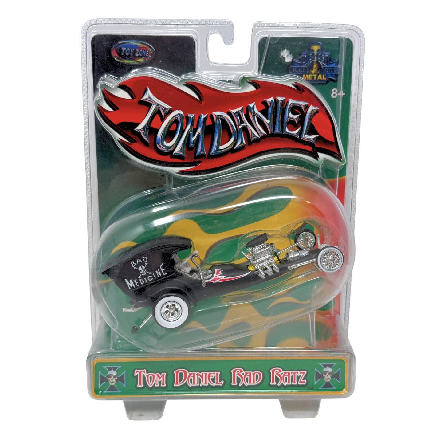 Toy Zone Tom Daniel Rad Ratz Bad Medicine 1:43 Diecast