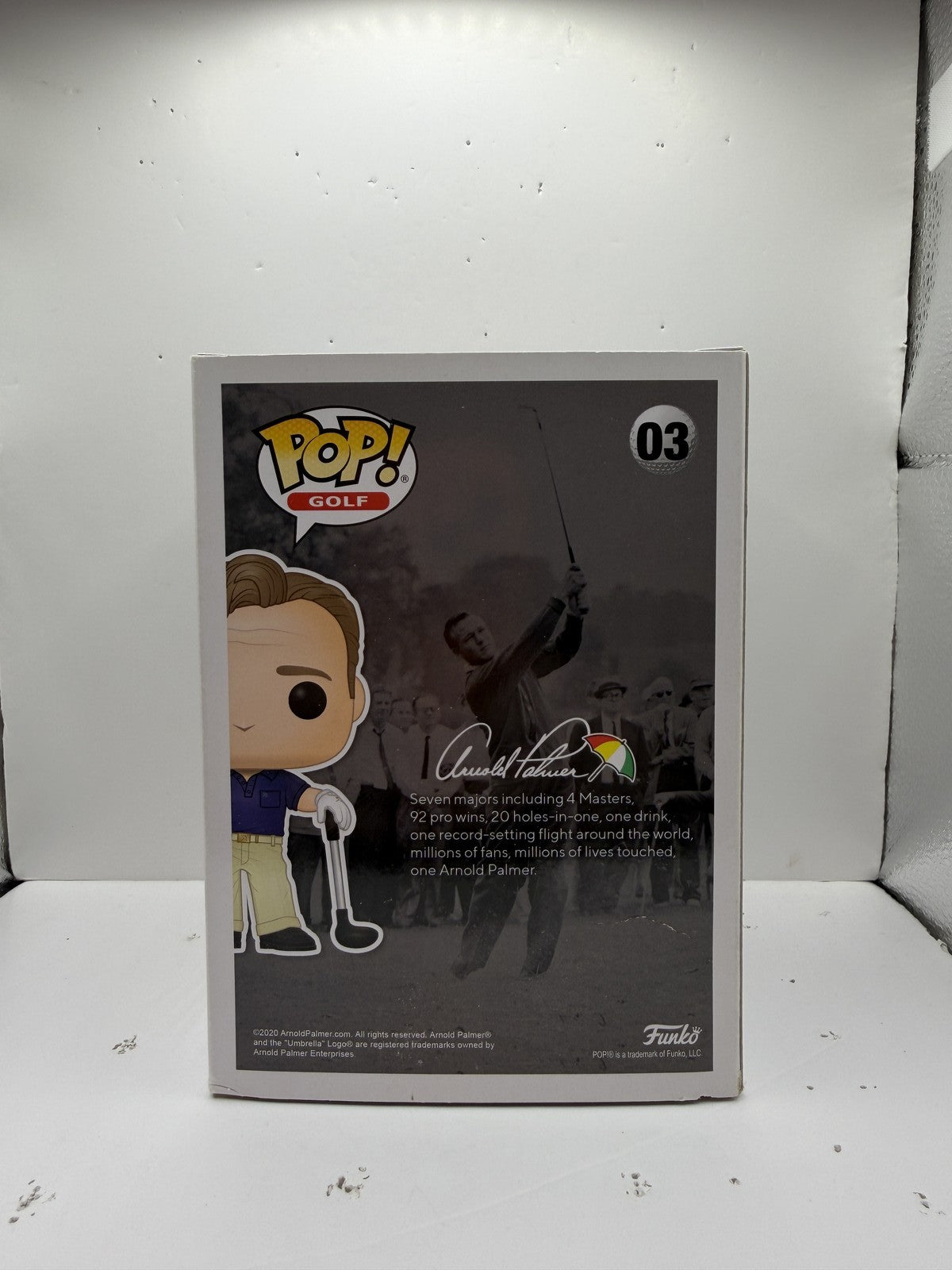 Funko Pop! Golf #03 Arnold Palmer Vinyl Figure