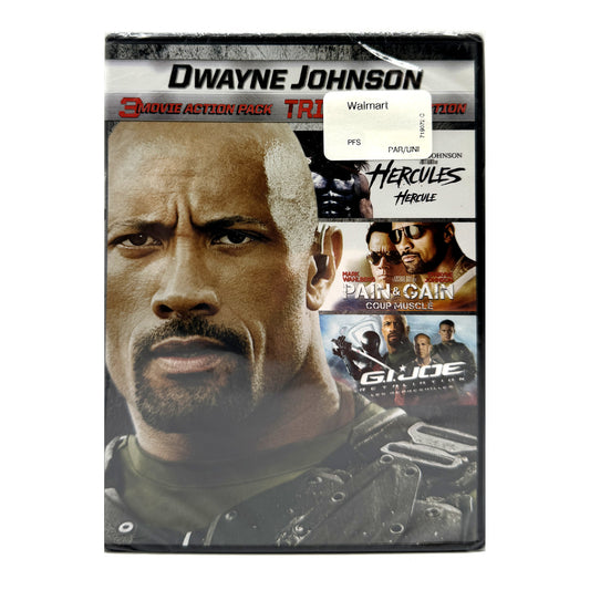 Dwayne Johnson 3 Movie Pack (DVD) Movie Collection Sealed