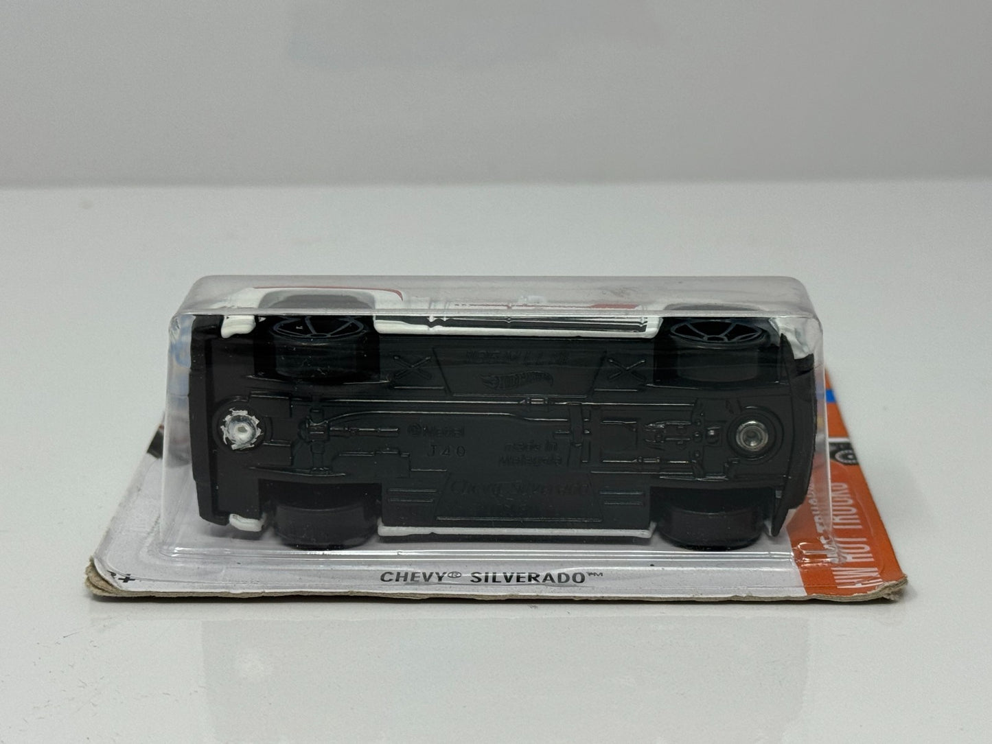 Hot Wheels HW Hot Trucks Chevy Silverado 1:64 Diecast Short Card